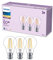 Philips Paquete de 3 bombillas LED A60 [blanco cálido 2700 K - tapa de bayoneta B22] 60 W, no regulable, para iluminación del hogar, 929001387493