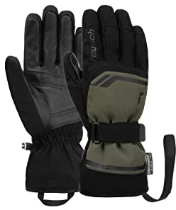 Reusch Skihandschuhe für Herren & Damen | warm, wasserdicht & Winddicht | atmungsaktive Winterhandschuhe mit Klettverschluss, für Ski, Outdoor & Freizeit, Größe 6,5-12, Primus R-TEX XT
