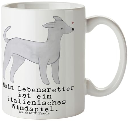 Mr. & Mrs. Panda Tasse Italienisches Windspiel Lebensretter - Geschenk, Tasse Motive, Geschenk Tasse, Tasse Sprüche, Schenken, Italian Greyhound,