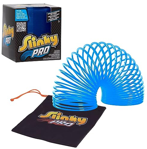 Blue Slinky Pro Toy for Kids 5 and Up by Just Play