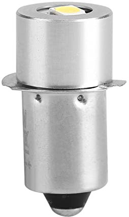Ampoule de remplacement pour lampe torche LED 1W Ampoule pour lampe torche LED P13.5S Lampe torche design Lampe torche à main Ampoule pour lampe torche LED Lampe torche d'urgence (4.5V)