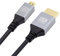NFHK Micro HDMI 2.1 Ultra Mince HDTV Câble 8K 4K Hyper Super Flexible Slim Cord Type-A vers Type-D pour Caméra HDTV 50CM