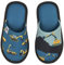 Dedoles Pantofole Donna Uomo & Bambini Ciabatte Memory Foam con tanti Design Unicorno Gatti Caffè Musica Regalo, Colore: Escavatore, 30-31 EU