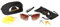 BLACK SUN Fahrradbrille Sportlesebrille: Bifokal, bester Wind- und Sonnenschutz, UV-400 (Weiß, Dioptrie 1,5)