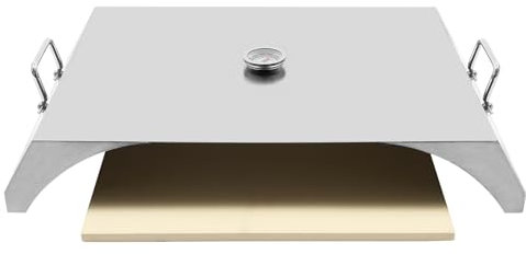 Pizza Oven Kit, Open Faced Grill Pizza Oven, Pizza Oven Outdoor for Grill,BBQ Gas Stove Top for Gas Grills and Outdoor Side Stove Burner 55 * 38.2 * 9 cm
