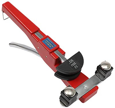 TaNeHaKi Manuelle RohrbiegegeräT,Rohrbiegemaschine Mit Rohrschneider Und Entgrater FüR Kupfer, Aluminiumrohr,Handrohrbieger Satz 6-22mm