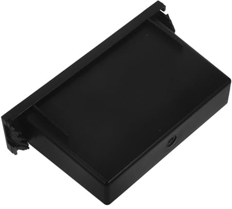BUGUUYO Car Radio Stereo Storage Box Player Pocket Sturdy and Sturdy Easy to Install Large Capacity Organized Travel