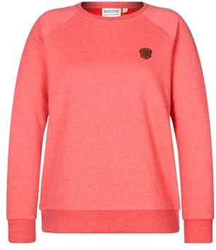Naketano Damen Sweatshirt Krokettenhorst, Farbe:Cherry red Melange, Größe:L