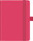 BRUNNEN Taschenkalender Kompagnon Mod. 732 66 '26 | A6, Kunststoff, pink