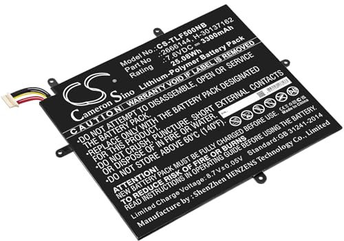 LLdkhjf Batería de repuesto para Teclast número de pieza: 2666144, H-30137162, 3300 mAh