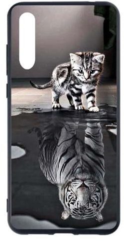 Auotu Soft TPU Silicium Etui Étui Housse Coque Silicone Silikon Cover Silicon Case pour Huawei P20 Pro Smartphone (Mode 2)