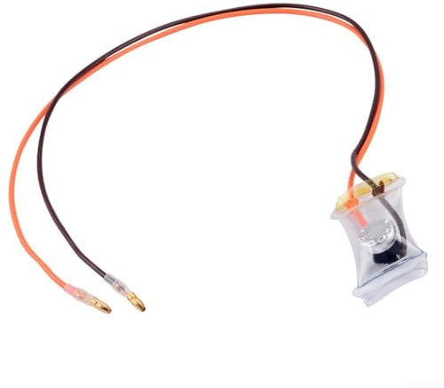 Zoegneer Termostato de descongelación bimetálico Interruptor de control de temperatura Termostato de descongelación para refrigerador Congelador Construcción de metal (-7 ℃ 2 líneas)