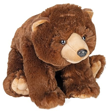 Wild Republic Cuddlekins Braunbär, Stofftier, Baby-Geschenk für Mädchen und Jungen, Kinder Plüschtier, Kuscheltier Für Babys, Spielzeug aus Recyclingmaterial, 30 cm, Braun, 12