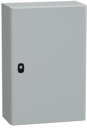 Schneider Electric PanelSeT S3D Stahl Wandanschlusskasten Grau IP67, IP66, HxBxT 600 mm, 400 mm x 200 mm