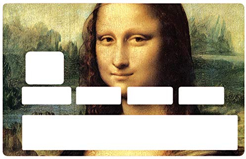 Die mona LIsa - Kreditkarten Aufkleber – Passgenaue Aufkleber – Differenzieren und dekorieren Sie Ihre Bankkarte nach Ihren Wünschen !!