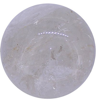 Budawi® echte Bergkristall Edelstein Deko Kugel Handschmeichler