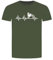 Herzschlag Motocross T-Shirt - Motorcross Bike Motorcycle Cross Supermoto Militär Grün M