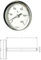 Pirometro Termometro 0-500° Bimetallico Forno Stufa Sonda 30cm 91636300 Cewal