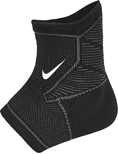 Nike Unisex – Erwachsene Knitted Ankle Sleeve Fussgelenkbandage, Schwarz, XL