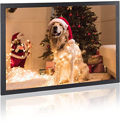 gostcai Monitor da 15 pollici, display 4: 3 1024 x 768 full HD, schermo TFT, supporta VGA/HDMI/AV/BNC per PC/TV/CCTV/fotocamera/sicurezza/computer(nero)