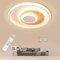 BLMYL LED Deckenleuchte holz, 18W Deckenlampe Holz, Wohnzimmerlampe Dimmbar mit Fernbedienung, 30cm Lampe Deckenleuchte Led für Wohnzimmer, Flur, Schlafzimmer, Küche