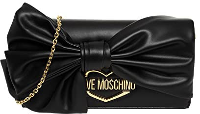 Love Moschino Damen Jc4394pp0gkh000 Schultertasche, Schwarz