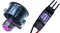 DoBoFo EDF 50 mm 3S 4900KV 12,6 V 11 pales avec ESC 40 A, ventilateur conduit électrique avec contrôleur de vitesse électronique, moteur à jet RC, moteur sans balais, télécommande modèle de rechange