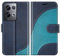 BoxTii Cover per Oppo Reno 8 PRO 5G, Custodia in PU Pelle Portafoglio per Oppo Reno 8 PRO 5G, Magnetica Cover a Libro con Slot per Schede, Blu