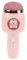 Shanrya Microfono Bluetooth Senza Fili, Semplice Utilizzo di 1800 mAh Trasmissione Fluente Microfono Bluetooth Senza Fili Plastica ABS Nessun Ritardo Carino per la Festa (Rosa)