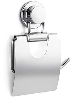 FFOCCO Edelstahl-Cup-Wand-Papierhalter-Rack, WC-Toilettenpapier-Aufbewahrungsregal, Badezimmer-Accessoires Present