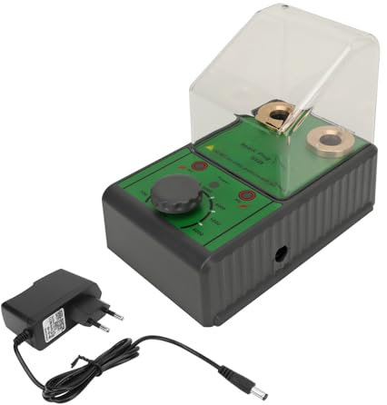 Tester per Candele per Auto, Tester per Candele a Doppio Foro Analizzatore di Accensione del Motore a Frequenza Regolabile Adatto per Veicoli a ina 12V Spina UE 100-240V