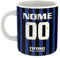 love print Tazza Tifoso Serie A in Ceramica Sport per Tifoso Calcio Inter, Personalizzato con Nome e Numero