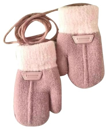 CBLdF Handschuhe Fäustlinge Winterhandschuhe Jungen Mädchen Unisex Handwärmer Handschuhe Universal Fäustlinge-P-2-Für 4 Bis 7 Jahre