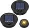 Solarleuchten Ersatzteile,2Xφ8.5cmSolarleuchten Ersatz Top mit Heller LED,Solarleuchten Ersatz Top,Solarpanel Laterne,Ersatzteil für Solarlaterne,Solarpanel Laterne Deckel,Solar Gartenleuchten und DIY