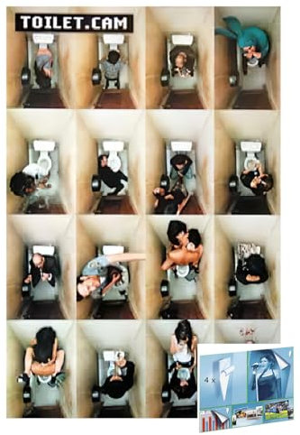 Close Up Toilet.Cam - Poster (Größe: 61cm x 91,5cm) (Poster & Poster Strips)