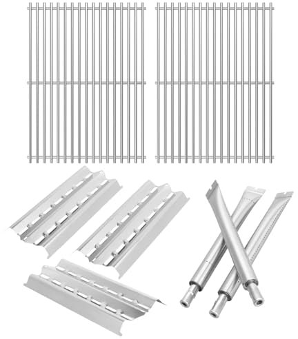 BBQration Grillteile für Broil King Grill Ersatzteile Signet 320, Sovereign 9865-54 9468-54 9468-84, Grillteile für Broil-Mate, Sterling, 38,1 cm Grillrost, Flav-R-Wave Heizplatte und Brenner