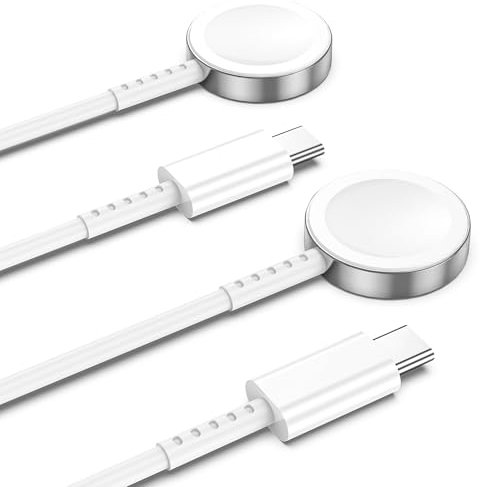 2Pack for Apple Watch Charger USB C Fast iWatch Charger Cable Magnetic Watch Cord for iWatch Ultra/Series 10/9/8/7/6/SE/SE2/5/4/3/2/1-[3FT]