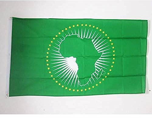 Afrikanische Union - Ua 90X150Cm Willkommensflagge Lustige Feiertage Flags Verblassen Beständig Gartenfahne Décor Für Bauernhof Partys Yard
