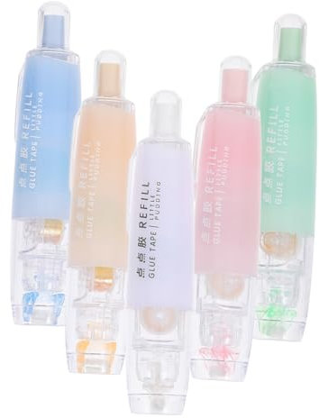 SHINEOFI 5pcs Glue Pens for Boys and Girls Adults Glue Sticks Pen Crafting Fine Art Supplies School Office Diy Projects