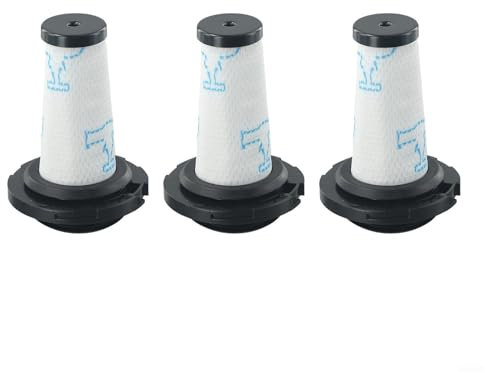 ZYNCUE Filtro di ricambio per scopa elettrica R-owenta X FORCE FLEX 9.60 RH2078WO, RH1127WO per aspirapolvere, lavabile, riutilizzabile, filtri per polveri sottili (confezione da 3)