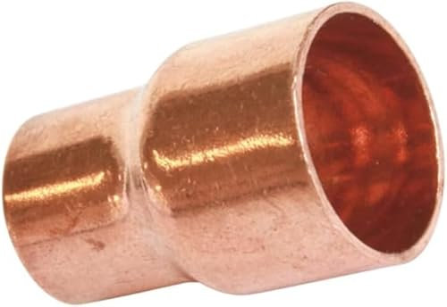3S SuperSamaStore Riduzione Raccordo Ridotto Rame a Saldare Maschio 3/4″ x Femmina 5/8″ per Condizionatori, Giunto Rame Professionale per Tubi di Impianti di Climatizzazione e Idraulici