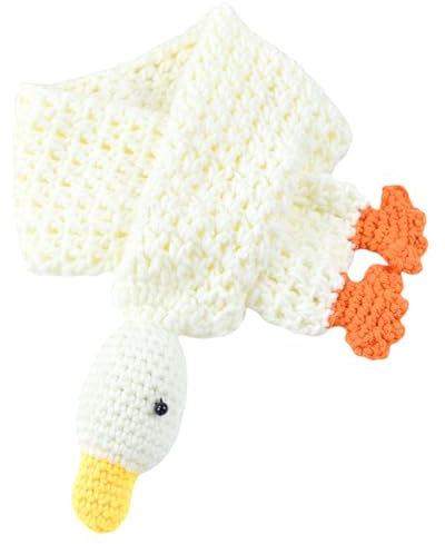 Entendesigns Kinderschal Gestrickt Halswärmer Weich Warmes Cartoon Muster Für Kleinkindjungen Und Mädchen Freien Aktivität