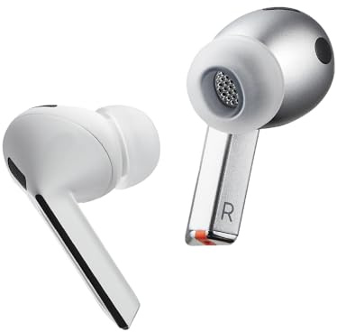 AZLA SednaEarfit Max für Galaxy Buds 3 Pro Weiß – Samsung Kopfhörer-Ohrstöpsel, SMAPP-zertifiziert (2 Paar) (L)