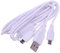 Rebellious Cavo di ricarica multifunzione 2 in 1 USB a doppio cavo di ricarica micro USB per telefono Android 0.per /1M/2M