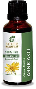 Arnica Flower Essential (Arnica Montana) Obtained From Distillation|Flower Extract Of Arnica 100% Pure & Natural Therapeutic Grade For Aromatherapy Use 3.38 Fl. Oz