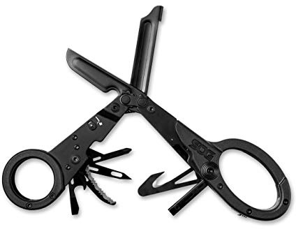 SOG Parashears Black Schere aus Stahl in der Farbe Schwarz - 12,70 cm