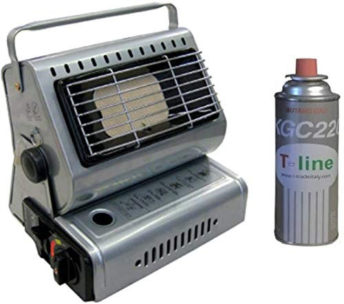 ALTIGASI Prime - Chauffage à gaz portable double fixation GPL/butane + 1 cartouche offerte