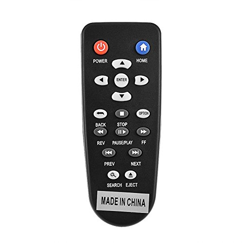 Ersatzfernbedienung für TV HD Hub Media Player TV001RNN (Schwarz)