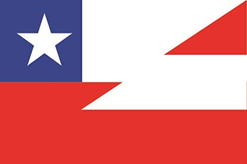 U24 Aufkleber Chile-Österreich Flagge Fahne 8 x 5 cm Autoaufkleber Sticker