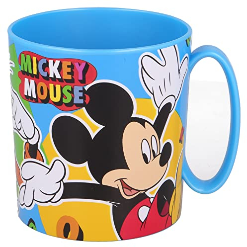 Stor 8412497501045Micro Tasse, 350 ML Capacité, Mickey Cool Été